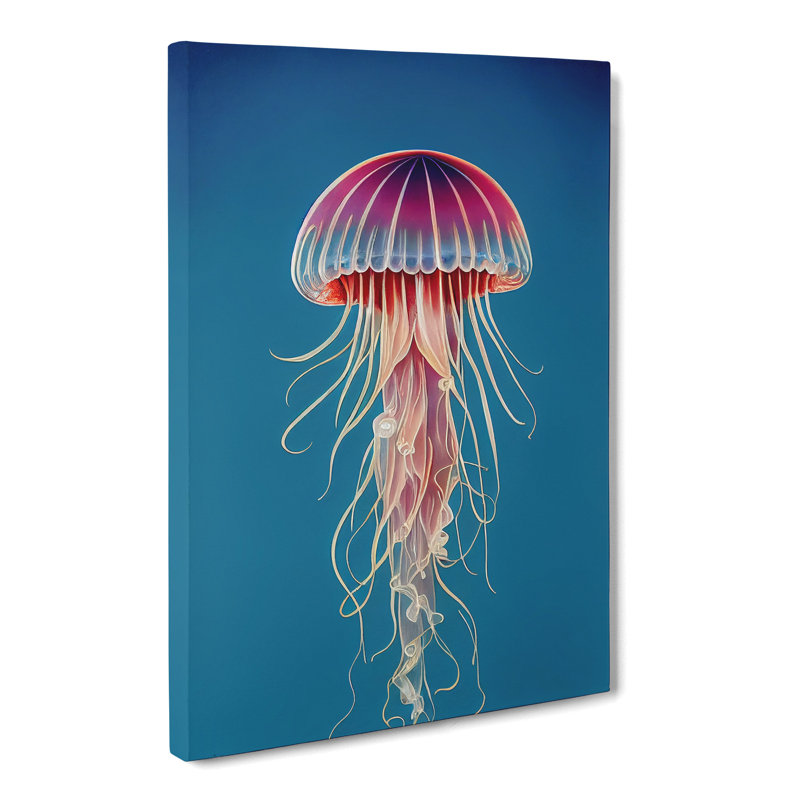 Allmon Jellyfish Vol.1 - Wrapped Canvas, 76cm H x 50cm W x 3cm D