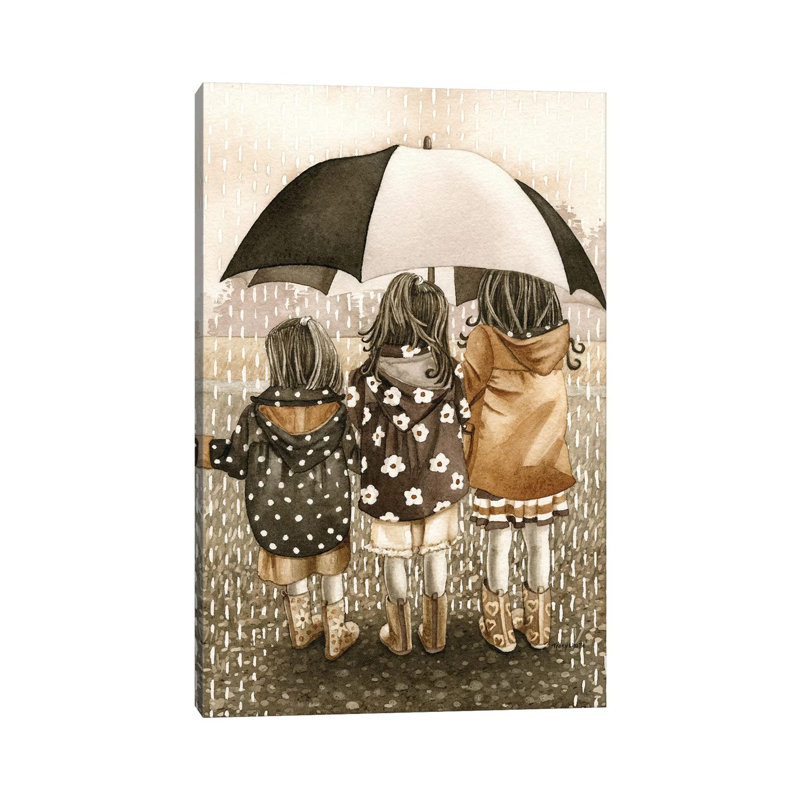 Rainy Day by Tracy Lizotte - Painting on Canvas, Wrapped Canvas, 101.6cm H x 66.04cm W x 1.91cm D