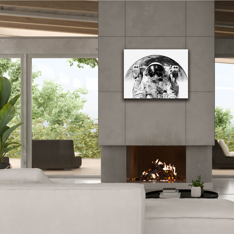 «Modern Astronaut No. 2» par Brandon Wong, art mural sur toile