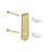 1" Adjustable Single Curtain Rod, Includes Finials, Brackets & Hardware, 42" to 120"-83614835