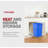 Rev-A-Shelf Pullout Trash Can 35 qt. for Kitchen Cabinets -48416180