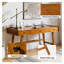 Ensemble de bureau de bureau moderne en similicuir 2 pièces Lundgren-456664474