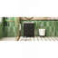 Ensemble de meuble-lavabo sur pied 24 po avec lavabo en céramique, ensemble de meuble-lavabo simple autoportant avec 3 tiroirs et cadre en bois massif-1923752535