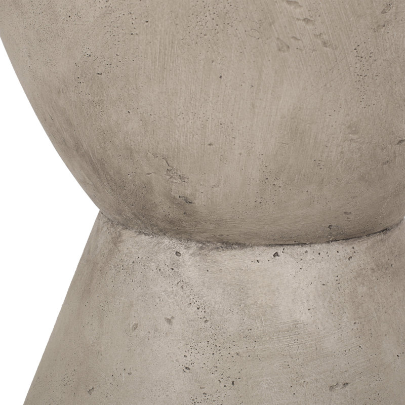 Outdoor Lightweight Concrete Side Table