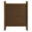 Emric Wave Shoe Cabinet In Walnut