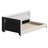 Stylish Platform Bed with Integrated Tech Features: USB Ports and LED Perimeter Lighting-555101630