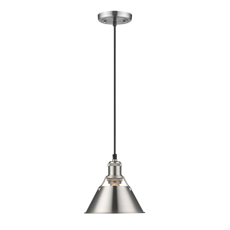 Weatherford 1 - Light Pendant, Pewter, Pewter, 129" H x 7.5" W x 7.5" D