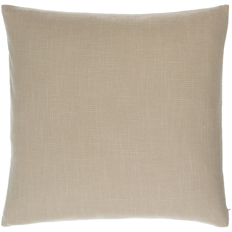 Merle Geometric Cotton Reversible Pillow Cover, 18"H x 18"W