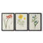 Fleurs des saisons IV - Toile tendue avec châssis sur mesure - 3 pièces-1280877077-1280877076