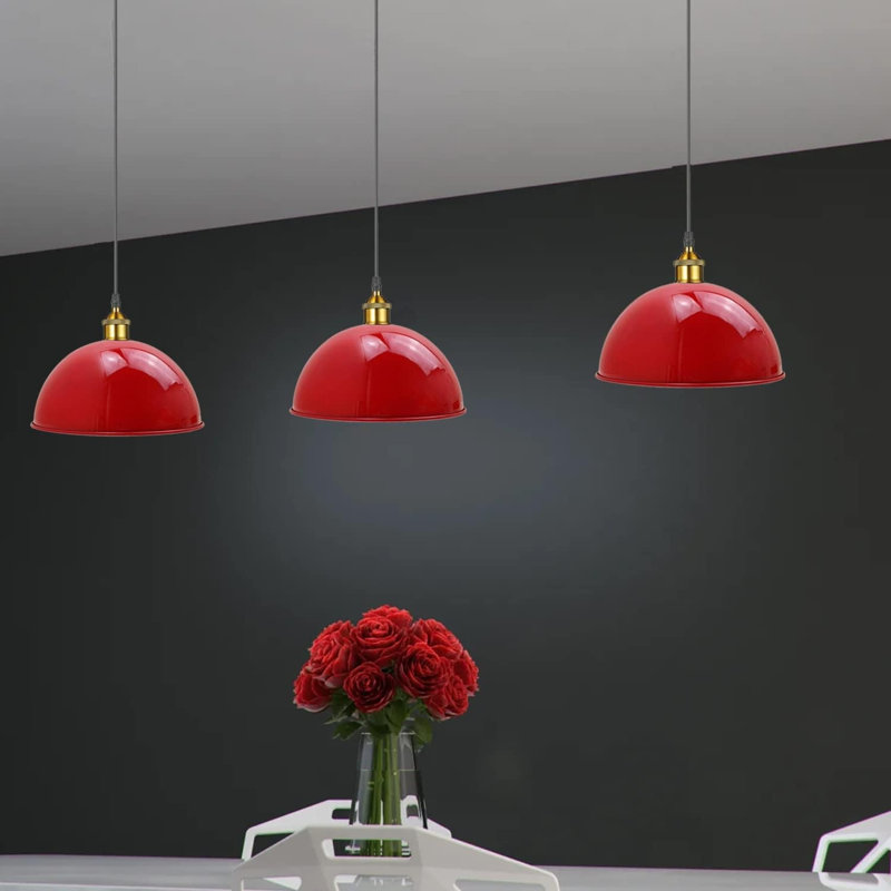 Motta 1 - Light Single Pendant, Red