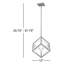 Luminaire suspendu géométrique 1 lumière Goulart-282651795