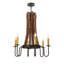 Barrel Stave 6 - Light Chandelier