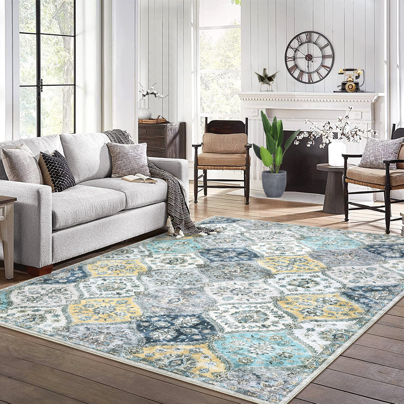 Tapis Seyran avec envers antidérapant, Rectangle 9 pi x 12 pi
