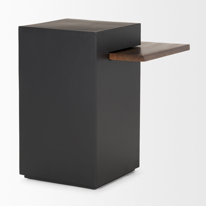 Laylanni Iron Top End Table