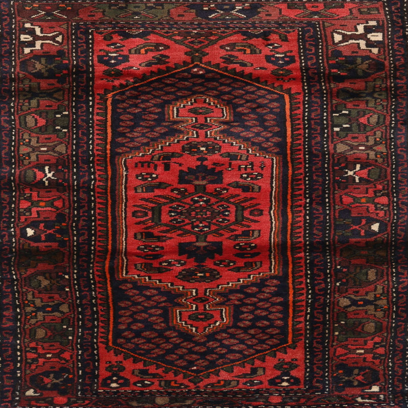 Oriental Indoor Rug, Square 3'