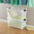 Sterilite 70 Qt Clear Plastic Stackable Storage Bin w/ White Latch Lid, 12 Pack-115280927