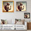 «Robot in Love at Valentines Day I», impression sur toile-1095511513-1095511515