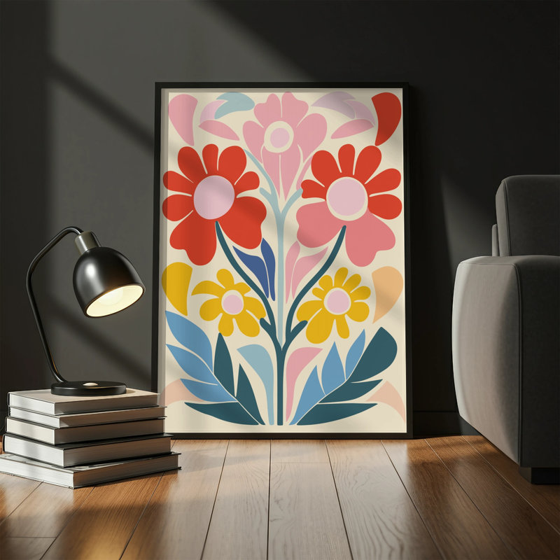 Floral Botanical Matte Poster, 8x10