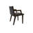Rasucci Fabric Upholstered Walnut Armchair-29688810