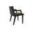 Rasucci Upholstered Walnut Solid Wood Armchair-29688810
