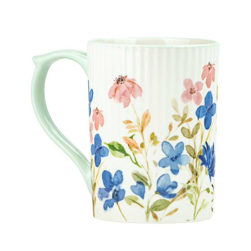 10 Strawberry Street Lylah Mug, Painted Garden