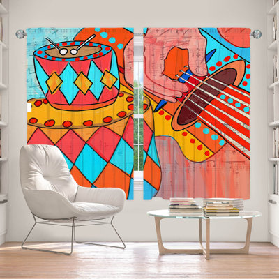 Room Darkening Curtains / Drapes Pair