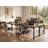 Zina 90.55'' W Rectangle Double Computer Desk-1301741940
