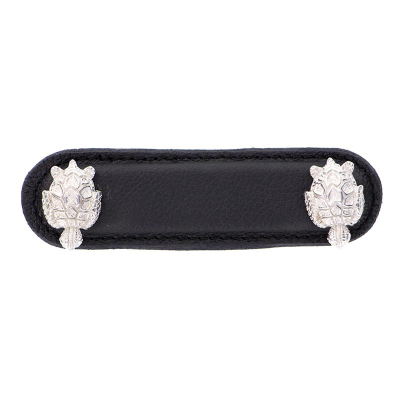 Pollino 4" Center to Center Bar Pull, 6", Polished Nickel