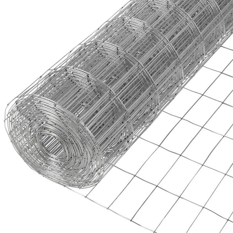 Metal Fencing, Silver, 3 ft. H x 50 ft. W