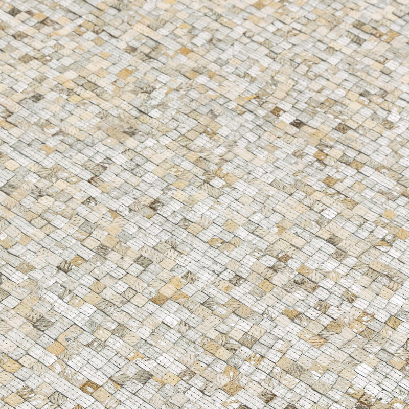 Pretor Solid Colour Hand Woven Area Rug, Rectangle 120 x 170cm