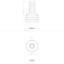 Vase de table Wonk Shape 4-64076204