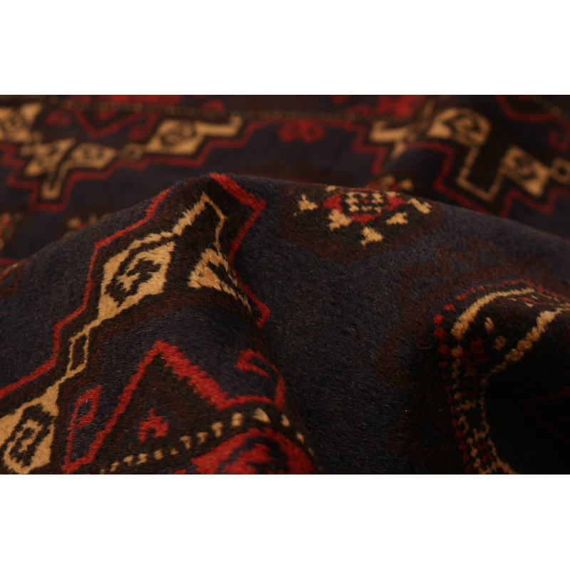 Teimani Navy Rug 4'7" x 6'4"