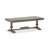 American-style retro distressed solid wood dining table-110563537