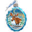 Keepsake 9'' Handmade Glass Hanging Figurine Ornament