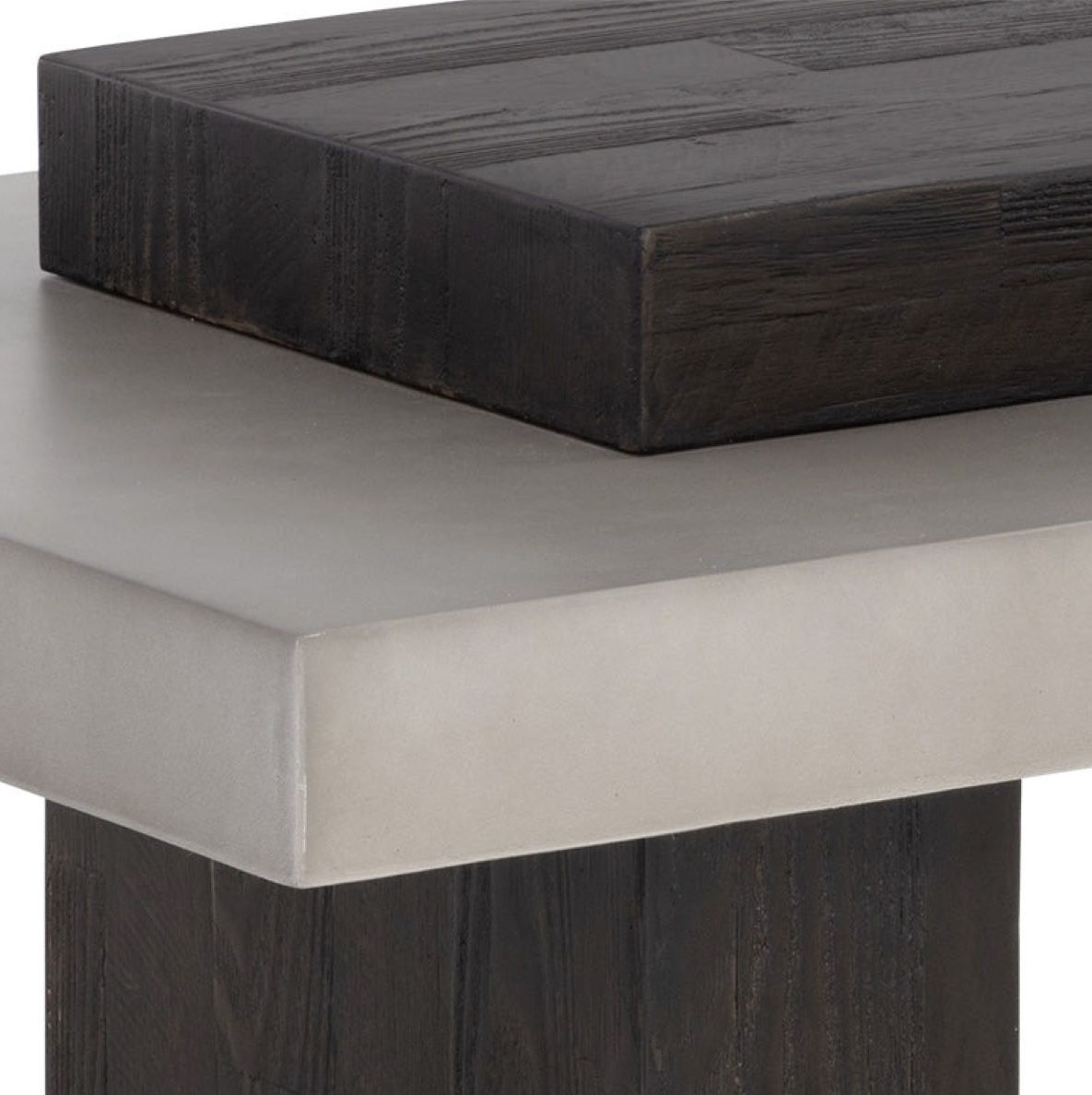 Fitzgerald 28'' Concrete Outdoor Coffee Table