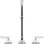 Triton Bowe 1.0 GPM Widespread Bathroom Sink Faucet with Aerated Flow, Gooseneck Spout and Lever Handles, Drain Not Included
