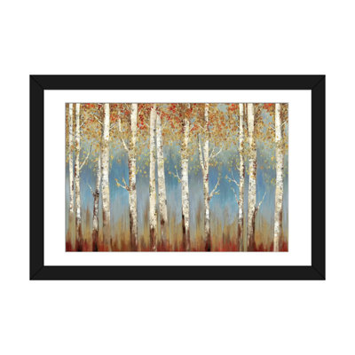 «Falling Embers I» par Allison Pearce - impression sur toile tendue sur châssis tendue avec châssis simple