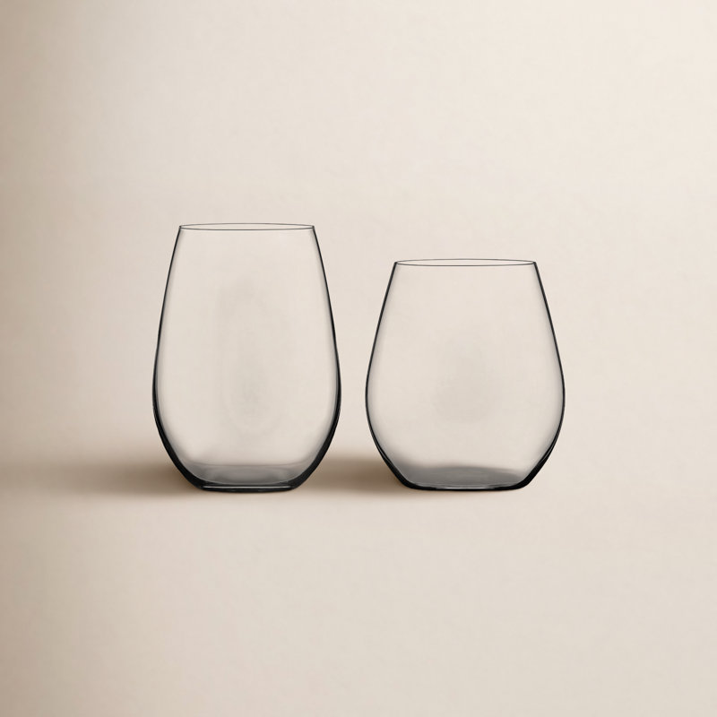 Ensemble de verres à vin sans pied 12 pièces Libbey Signature pour vin rouge et blanc Kentfield