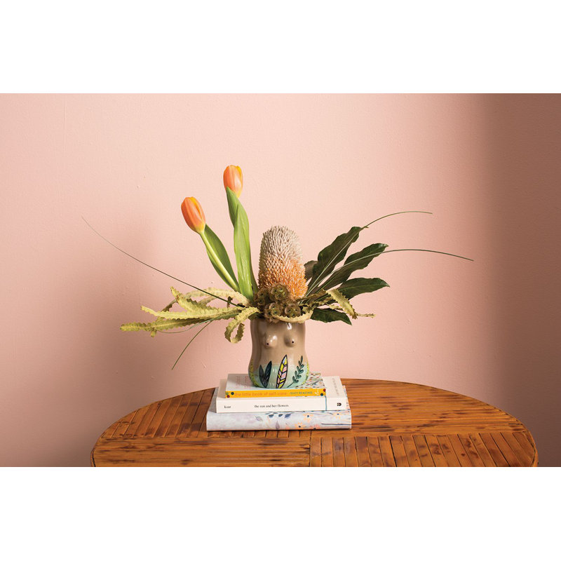 Vase de table en terre cuite Hendrixson