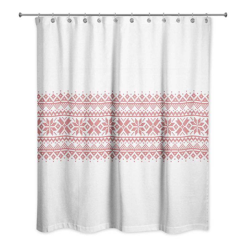 Locksley Abstract Shower Curtain