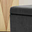 Rangement en tissu gris, offrant de meilleures options pour le tissu de la maison et du bureau avec roulettes