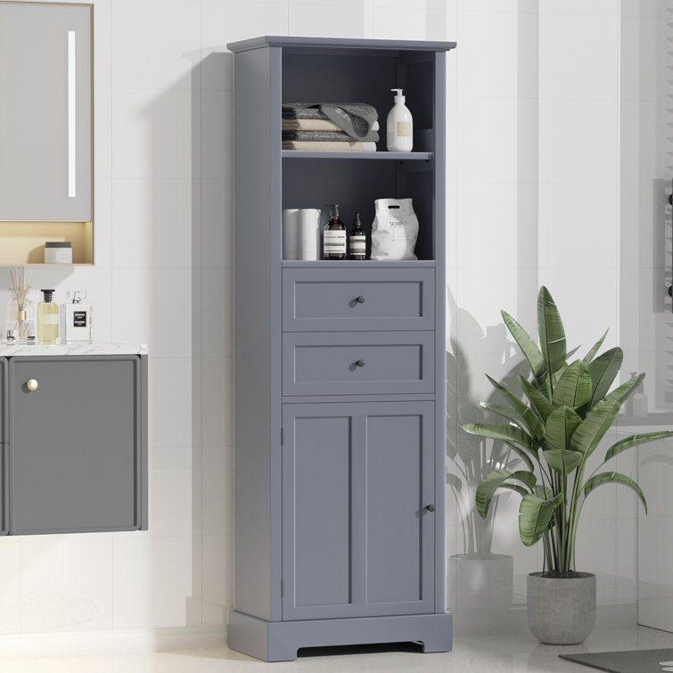 Nolah Freestanding Linen Cabinet