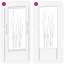 vidaXL Garden Privacy Screen Partition Outdoor Decor Modern Decorative Barrier-130380682