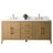 Chambery 72" Double Sink Bathroom Vanity with Engineered Marble Top-94811313-94811317