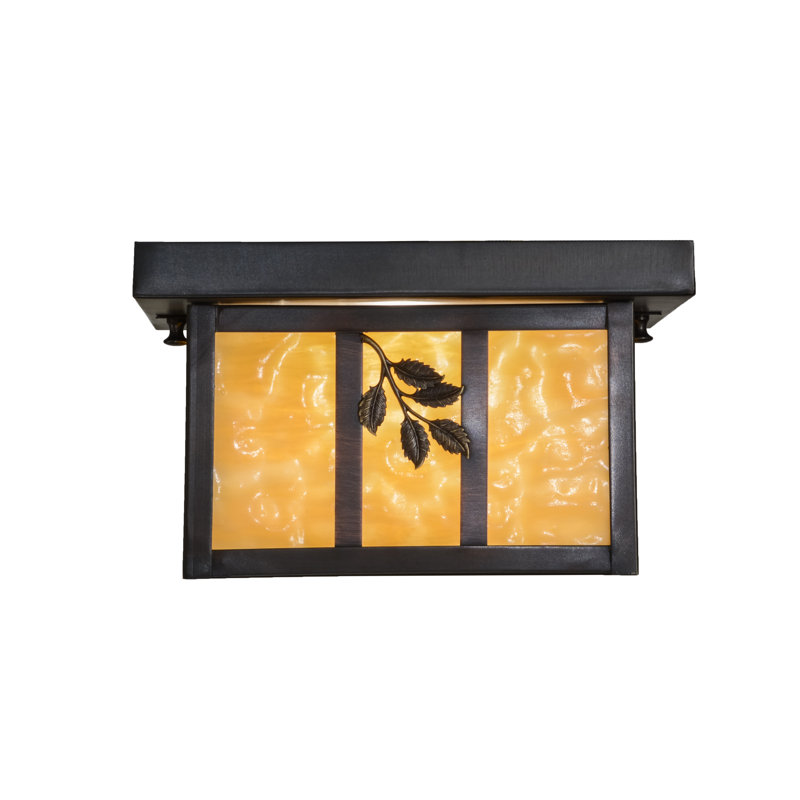 Rustic Lodge 1 - Light Flush Mount, Beige