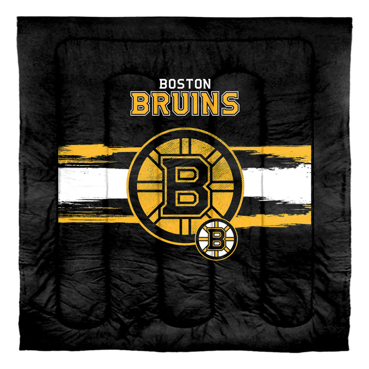 Personalized Baby Blanket 100% Cotton Boston NHL Bruins 