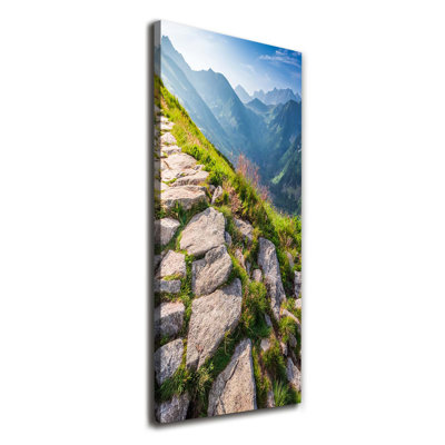 Mountain Trail - Wrapped Canvas Print