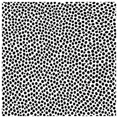 Black White Dotted Pattern Comforter