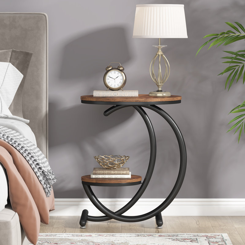 Table de bout avec rangement sahid C