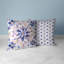 Coussin décoratif réversible intérieur / extérieur Snowy Crest-101119687-101119682
